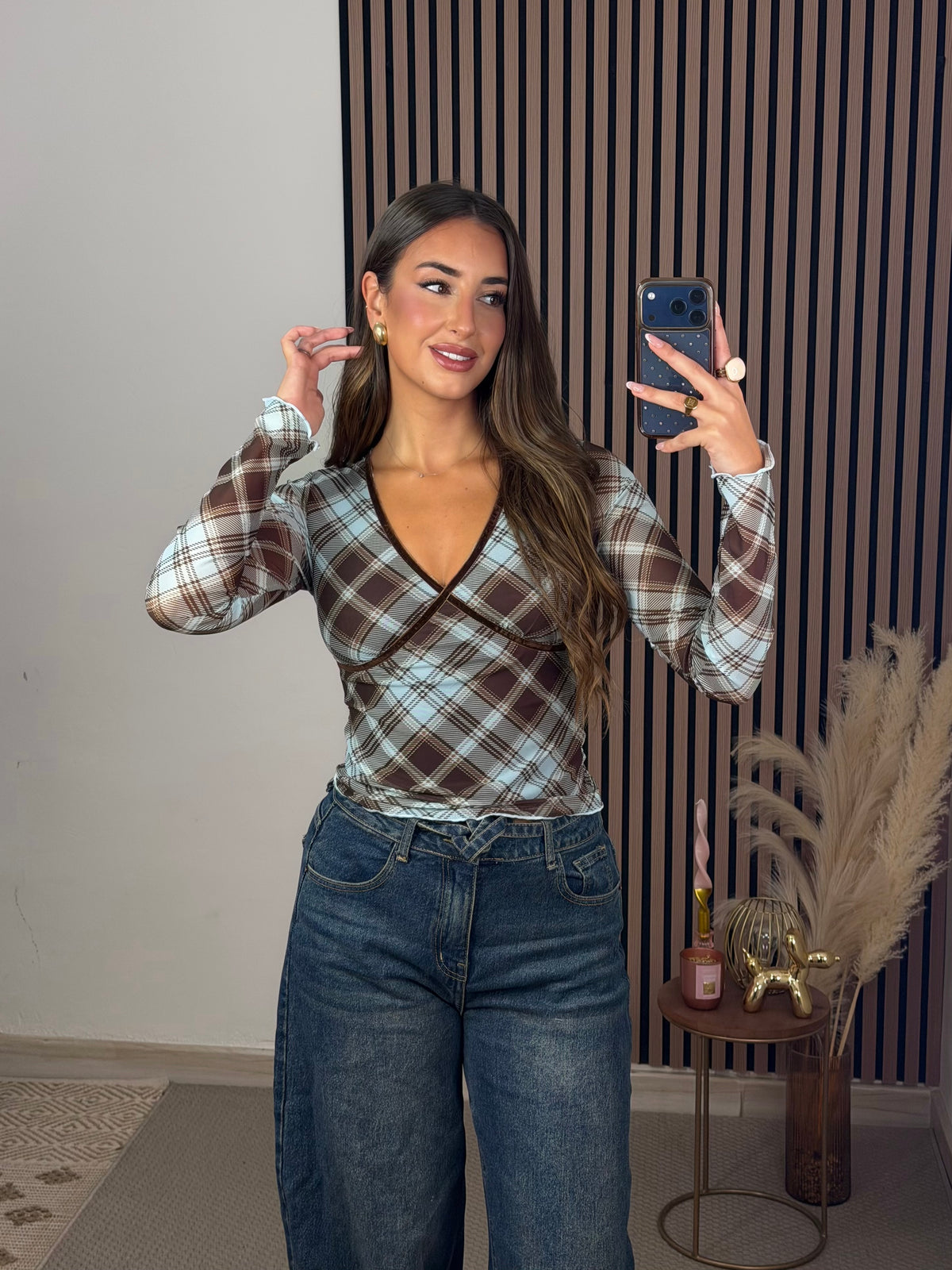 TOP MANDI CELESTE